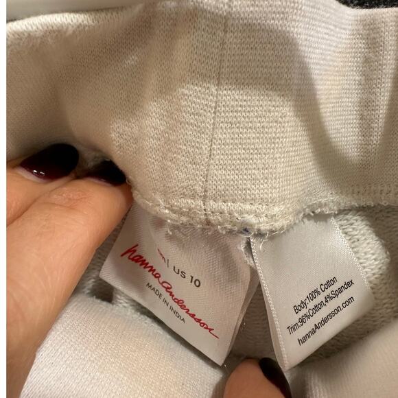 Hanna Andersson Toucan Flowers Track Shorts 100% Cotton Size 140cm 10Y - Picture 3 of 5